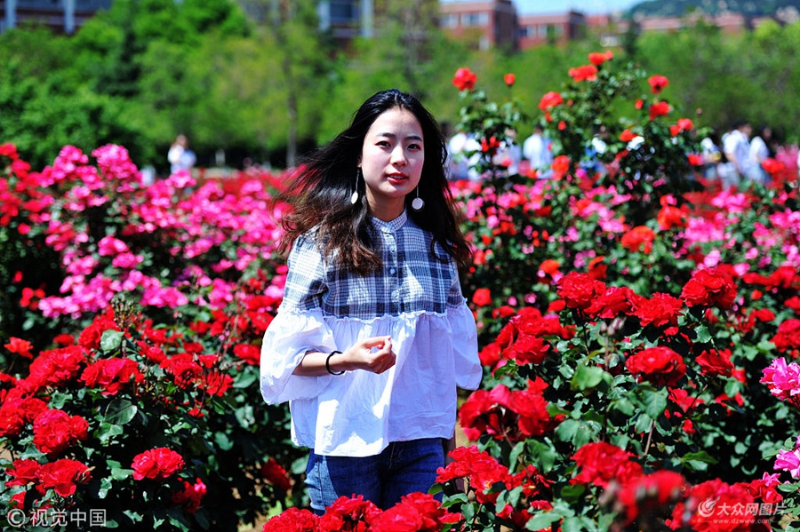 2018��5��21�գ����u��ɽ�|�Ƽ���W�����c�̌W�^(q��)�g�İٮ��¼��M��ʢ���ڣ���W�����¼�������������