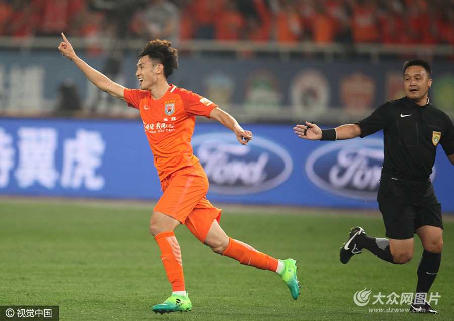 �����r�g2017��4��15��19�c35�֣��г���5݆��ɽ�|��������ӭ��(zh��n)�����������ϰ�����d�����c�����R���P�c����ʧ���S����d���h�����T���°����ϡ�ܳ���������ɽ�|��������1-0С�ٱ���������